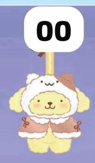 cp 3 SANRIO PLUSH 1119