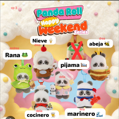cp 3 Panda Roll happy weekend 1119