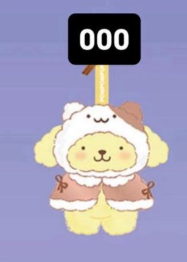 cp 1 SANRIO LITTLE CAPE PLUSH  1119