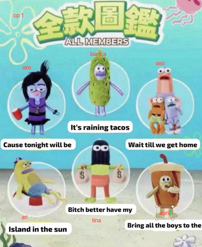 cp 1 Bikini bottom fishes 1123