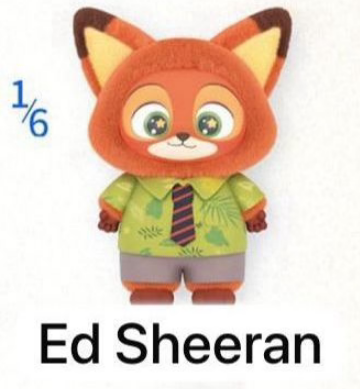 CP1 Zootopia Vinyl Plush 12.2