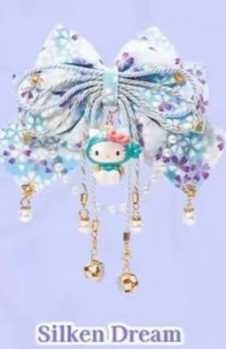 CP1 Hello kitty Sakura Bows  1212