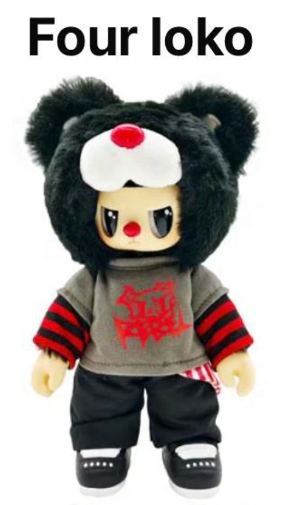 cp 1 Rebel Bear Moveable Street Series 1221