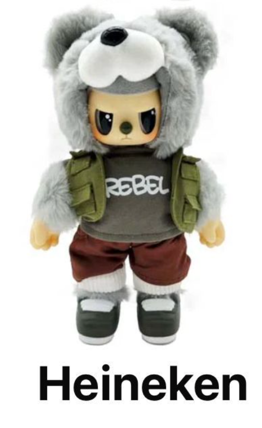 cp 1 Rebel Bear Moveable Street Series 1221