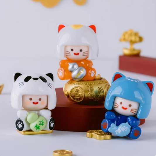 Mini Mag Lucky Meow Mini Series toy surprise box Dolls