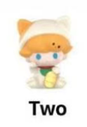 CP3 Popmart Lucky Cat Mini Pop Bean 0120