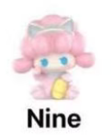 CP3 Popmart Lucky Cat Mini Pop Bean 0120