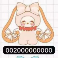 CP4 Lillia Rainbow Candy Bunny 0131