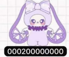 CP4 Lillia Rainbow Candy Bunny 0131