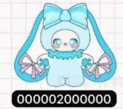 CP4 Lillia Rainbow Candy Bunny 0131