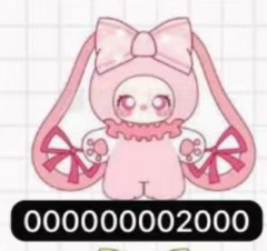 CP4 Lillia Rainbow Candy Bunny 0131