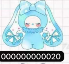 CP4 Lillia Rainbow Candy Bunny 0131