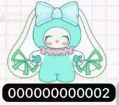 CP4 Lillia Rainbow Candy Bunny 0131