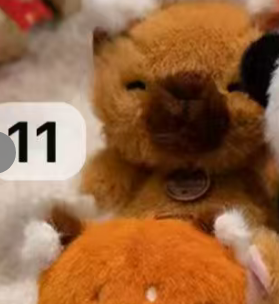 CP2 Xiangdundun animals Keychains 0205