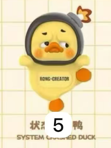 CP5 UpsetDuck Status Display Duck 0209