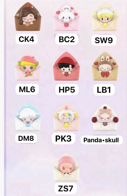 popbean love letter set(pre-order)