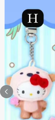 CP1 Sanrio Character Keychain Sea Creature 0215