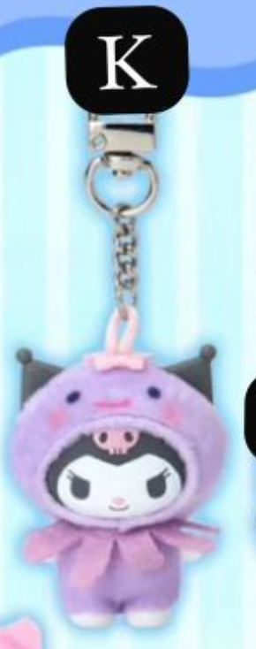 cp 2 Sanrio Character Keychain Sea Creature 0215