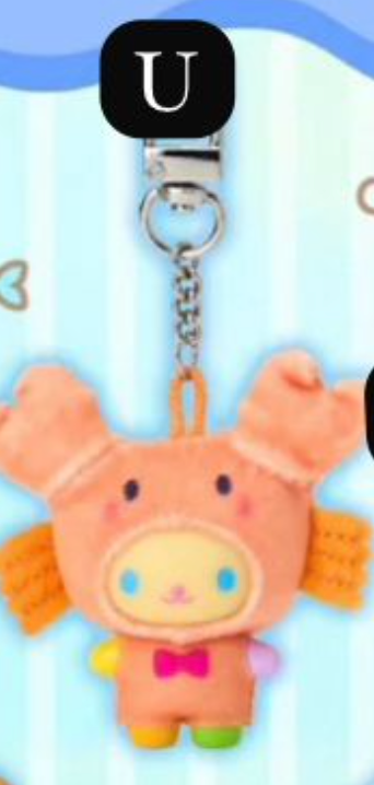 cp 2 Sanrio Character Keychain Sea Creature 0215