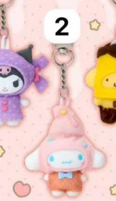 CP1 Sanrio Character Keychain Sweets 0216