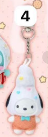 CP3 Sanrio Character Keychain Sweets 0216