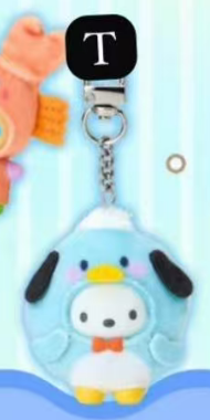 CP3 Sanrio Character Keychain Sea Creature 0216