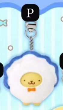 CP3 Sanrio Character Keychain Sea Creature 0216