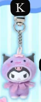 CP3 Sanrio Character Keychain Sea Creature 0216