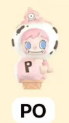 CP12 POP Bean Bubble Mates Ice Cream Cone 0221