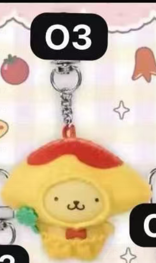 CP1 Sanrio Character Wagashi Keychain 0219