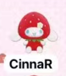 CP2 Sanrio Sweet Strawberry plush 0219