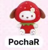 CP2 Sanrio Sweet Strawberry plush 0219