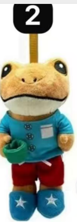 CP1 Sapo concho bad bunny frog plush 0221