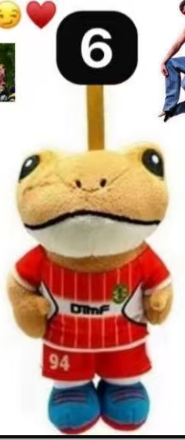 CP1 Sapo concho bad bunny frog plush 0221