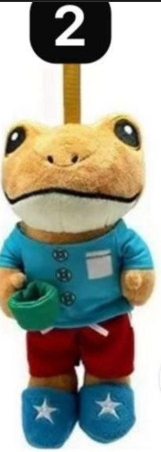 cp 2 Sapo concho bad bunny frog plush 0221