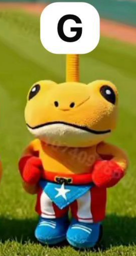 cp 3 Sapo concho bad bunny frog plush 0221