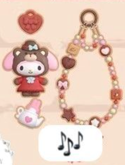 cp 1 Sanrio Vintage Bear Charm (DIY)  0222