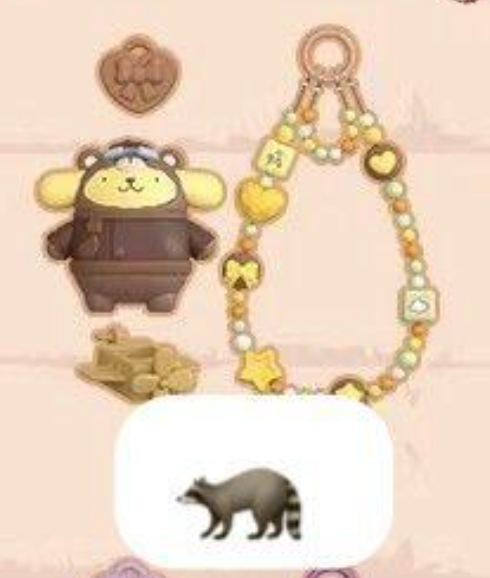 cp 3 Sanrio Vintage Bear Charm (DIY) 0222