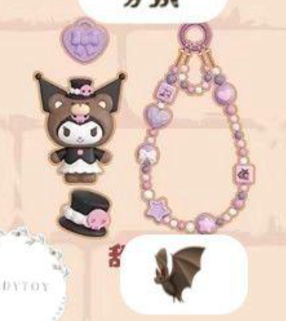 cp 3 Sanrio Vintage Bear Charm (DIY) 0222