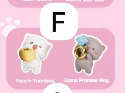 cp 2 Peach cat Sweet Mini universe 0222