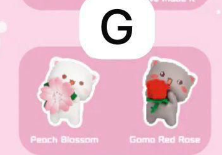 cp 2 Peach cat Sweet Mini universe 0222