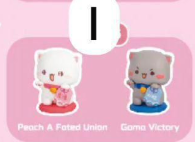 cp 2 Peach cat Sweet Mini universe 0222