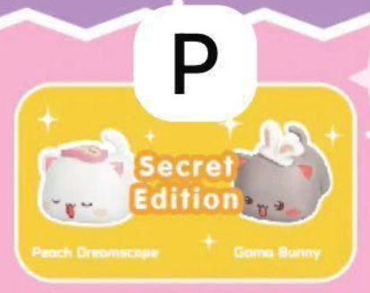 cp 2 Peach cat Sweet Mini universe 0222