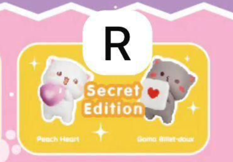 cp 2 Peach cat Sweet Mini universe 0222