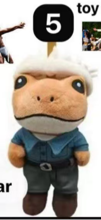 CP4  Sapo concho bad bunny frog plush 0223