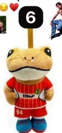 CP4  Sapo concho bad bunny frog plush 0223