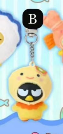 CP 4 Sanrio Character Keychain Sea Creature 0303