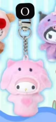 CP 4 Sanrio Character Keychain Sea Creature 0303