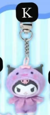 CP 4 Sanrio Character Keychain Sea Creature 0303