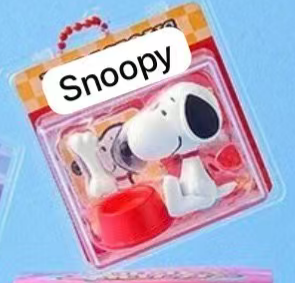 Cp 2 Snoopy PINK ME Series Mini Hanging Card 0308